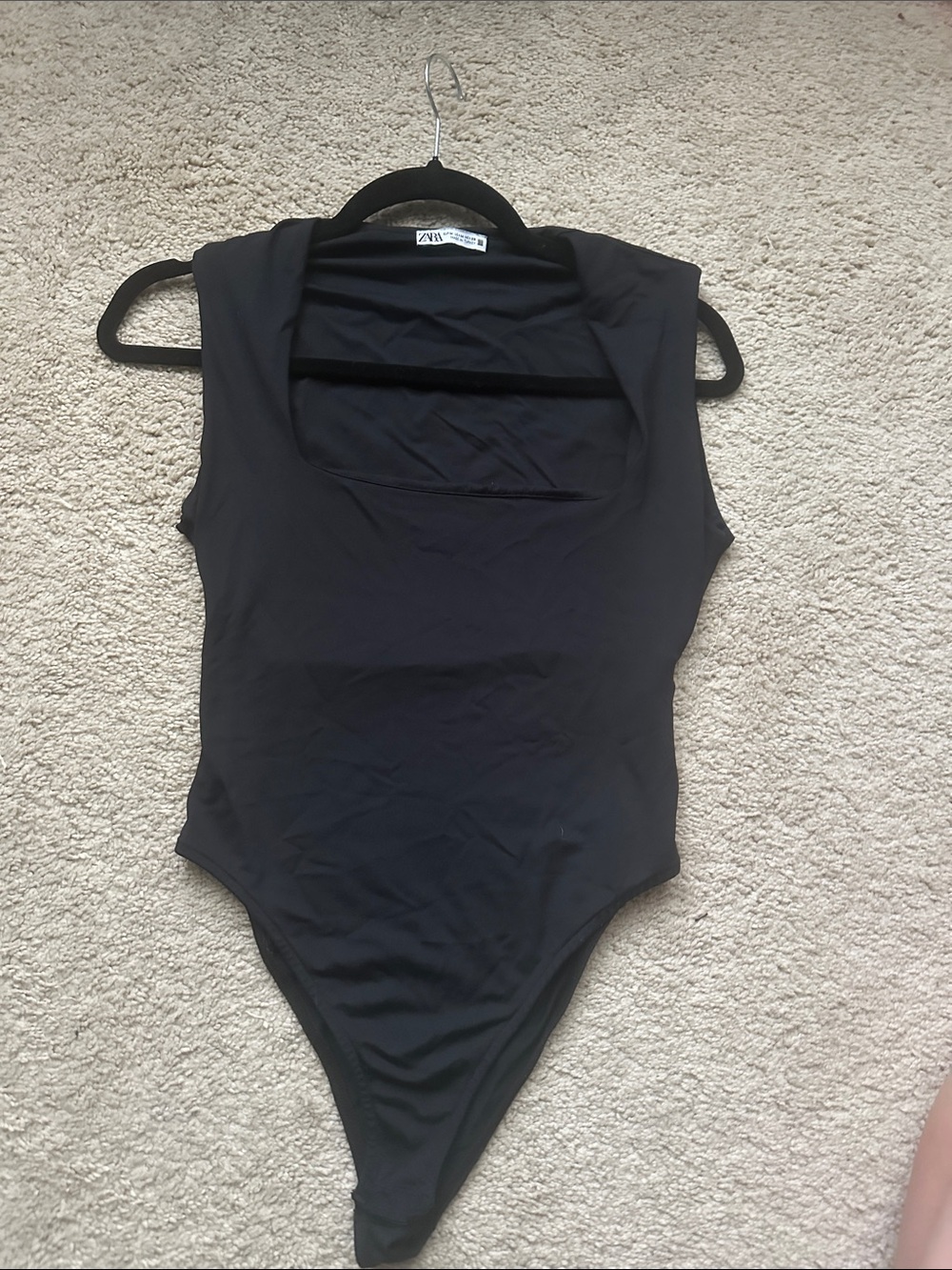 Zara Square-Neck Bodysuit